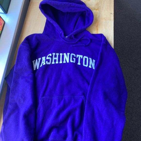 Gildan Tops - Gulden Yniversity of Washington Hoodie (M)